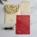 Acrylic Invitation Card Rose Invitation Wedding Invitation Card